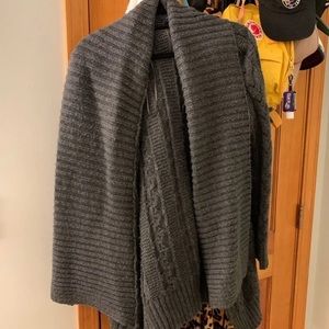 Gray American Eagle Cardigan